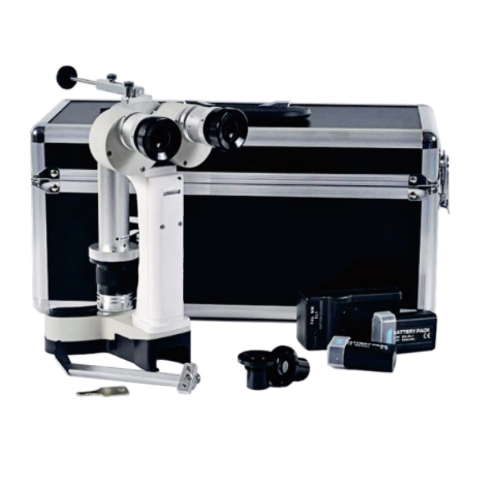 Easy Operation Mecanmed Ophthalmic Biomicroscope Price Cheap Portable Slit Lamp with High Quality