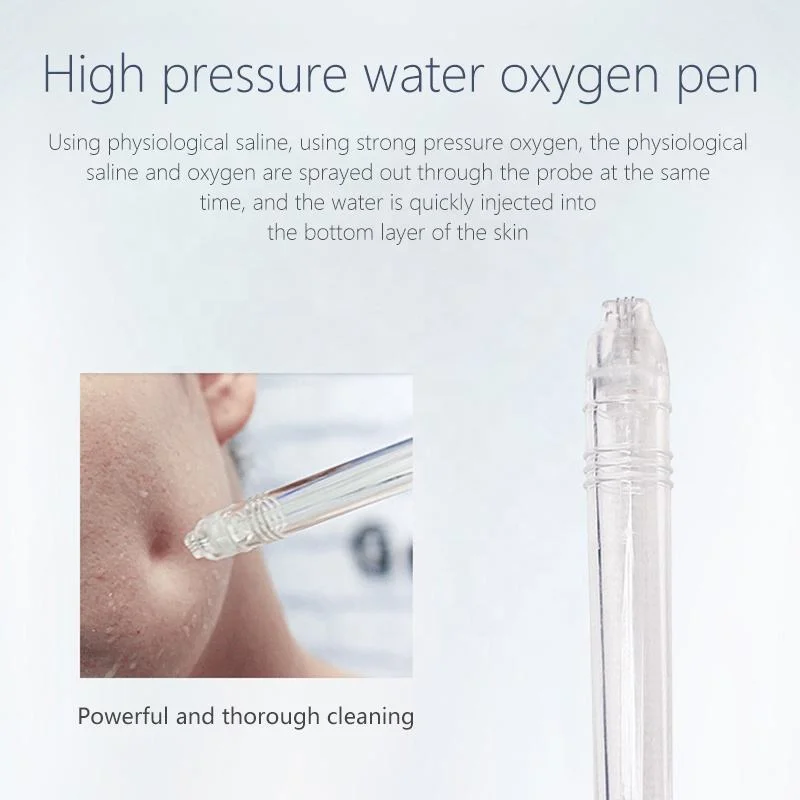 Professional 5 Color Light Water Dermabrasion Machine Oxygen Jet Apua Peel Machine with Skin Analyzer